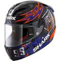 Shark Race-R Pro Replica Lorenzo Catalunya GP 2019 Helm, schwarz-rot-lila, Größe XS