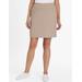 Blair Women's Essential Knit Skort - Tan - PL - Petite