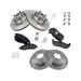 2004 Ford F150 Heritage Front and Rear Brake Pad and Rotor Kit - TRQ BKA11737