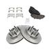 2004 Ford F150 Heritage Front Brake Pad and Rotor Kit - TRQ