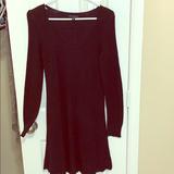 American Eagle Outfitters Dresses | Black American Eagle Sweater Dress Size Medium | Color: Black | Size: M