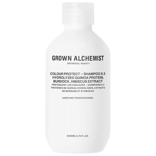Grown Alchemist – Colour-Protect 0.3 Hydrolized Quinoa Protein, Burdock, Hibiscus Extract Kopfhautpflege 200 ml