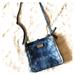 Nine West Bags | Crossbody Blue Python Bag | Color: Blue | Size: Os