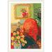 Red Barrel Studio® Nolani Reading in the Green Room' - Painting Print | 44 H in | Wayfair 545299BD933D4A78AA108FB9741DCB80