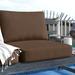 Sol 72 Outdoor™ Menifee Indoor/Outdoor Cushion Cover Acrylic in Gray/Brown | 6 H x 28 W x 28 D in | Wayfair E4DCAD4F0DCA489DAA6896B431DD374B