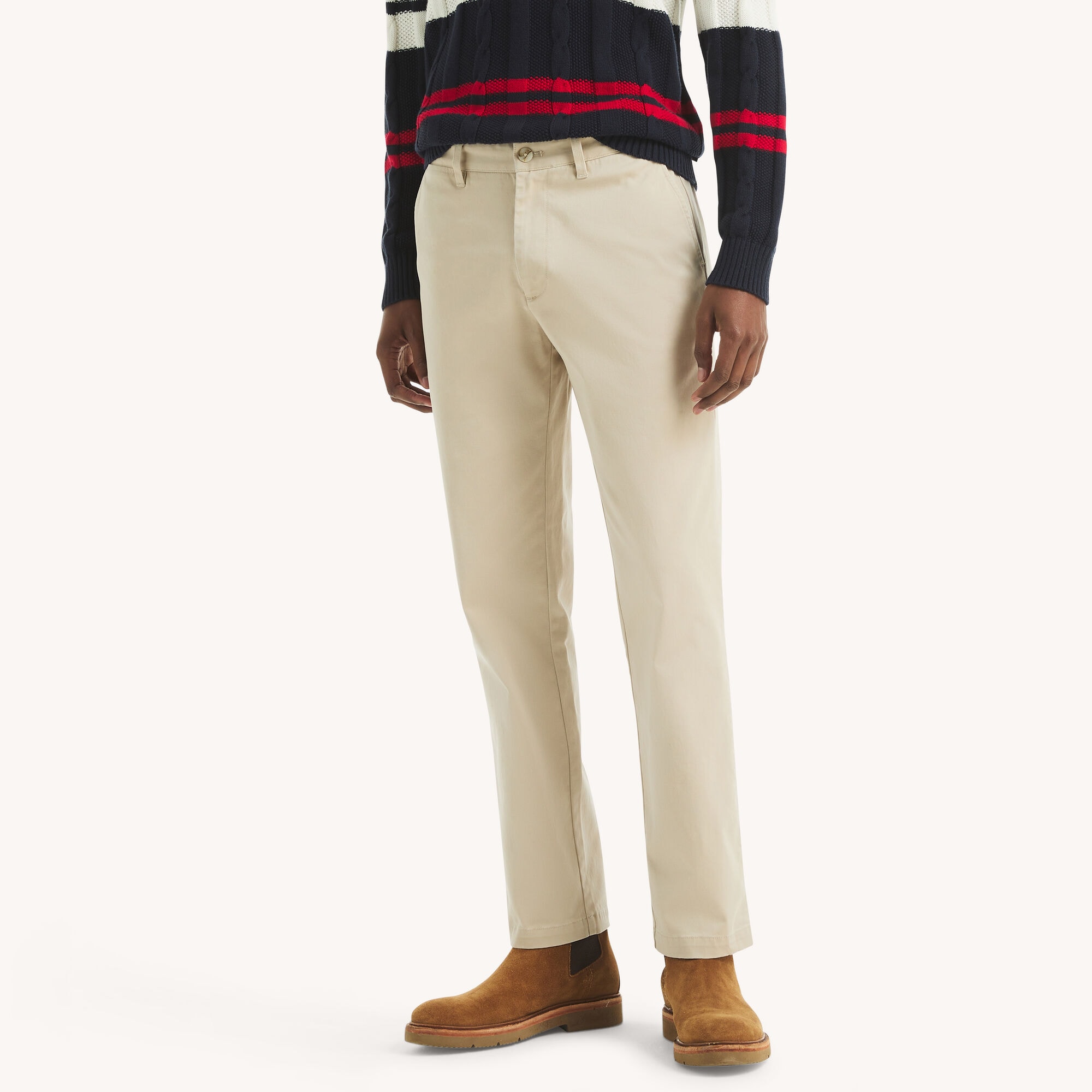 Nautica Men's Classic Fit Deck Pant 150 (True Stone), 32x30