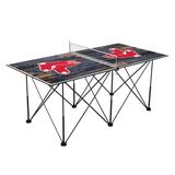 Boston Red Sox 6' Weathered Design Pop Up Table Tennis Set