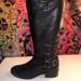 Ralph Lauren Shoes | Black Leather Riding Boots | Color: Black | Size: 8.5