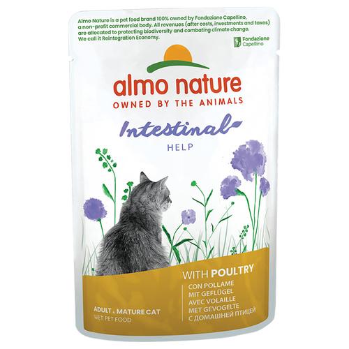 24 x 70 g Almo Nature Holistic Intestinal Help mit Geflügel Katzennassfutter