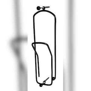 DanDiBo Designer Kleiderhaken "Büroklammer" 32 cm Garderobe Wandhaken Haken aus Metall / Farbe: Schwarz Image