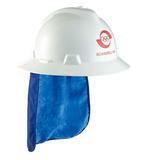 Ergodyne Chill-ItsÂ® 6717CT Evaporative Cooling Hard Hat Neck Shade w/ Cooling Towel Blue