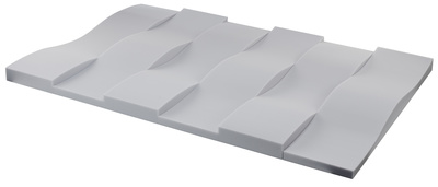 t.akustik Melamine Wave 120 Gray