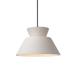 Justice Design Group Radiance 11 Inch Pendant - CER-6420-BIS-DBRZ-LED1-700