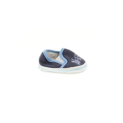 Booties: Blue Solid Shoes - Size 3-6 Month