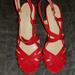 Nine West Shoes | Brand New Nine West Heels Nwot | Color: Red | Size: 9.5