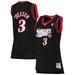 Women's Mitchell & Ness Allen Iverson Black Philadelphia 76ers 2000/01 Hardwood Classics Swingman Jersey