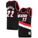 "Women's Mitchell & Ness Clyde Drexler Black Portland Trail Blazers 1991/92 Hardwood Classics Swingman Jersey"