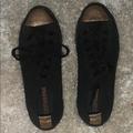 Converse Shoes | Black And Gold Converse | Color: Black/Gold | Size: 8