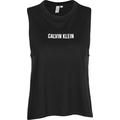 Calvin Klein Women's Tank Pyjama Top, Black (PVH Black BEH), Medium (Size:M)