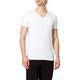 sloggi men Herren GO Shirt V-Neck Slim Fit Unterhemd, White, S