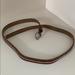 American Eagle Outfitters Accessories | American Eagle Brown Leather Belt | Color: Brown/Silver | Size: Xs
