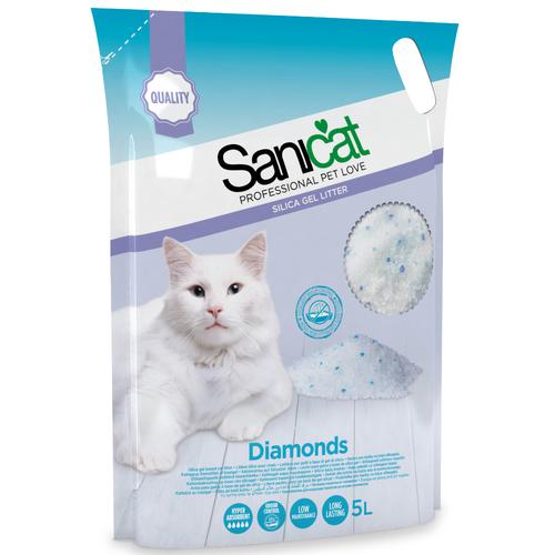 3x5l Sanicat Diamonds Katzenstreu