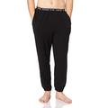 Calvin Klein Men's Jogger Pyjama Bottoms, Nero (Black 001), Medium (Size:M)