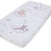 Disney Winnie the Pooh Fitted Crib Sheet in Gray/Indigo | 8 H x 28 W x 52 D in | Wayfair 8904003P