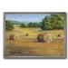 East Urban Home 'South of France Hay Bales' Picture Frame Print on Canvas Metal in Brown | 30 H x 40 W x 1.5 D in | Wayfair