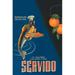 Buyenlarge 'Servido Selected Oranges' by Machirart Vintage Advertisement Paper in Black/Blue/Orange | 42 H x 28 W x 1.5 D in | Wayfair
