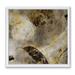 East Urban Home 'Glam Gold Desert Neutral' - Picture Frame Print on Canvas in Gray | 30 H x 30 W x 1 D in | Wayfair