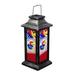 Evergreen Flag & Garden 10 in Solar Powered LED NCAA Outdoor Lantern in Blue/Brown/Indigo | 10 H x 4.38 W x 4.38 D in | Wayfair 2SP996TSA