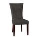 Hekman Upholstered Side Chair Upholstered, Solid Wood in Gray | 39.5 H x 20.5 W x 26 D in | Wayfair 7W2A5Y7GN5570082