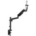 Vivo Pneumatic Arm Microphone Desk Mount, Stainless Steel in Black | 4.1 H x 6.7 W in | Wayfair STAND-MIC01