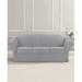 Sure Fit Ultimate Stretch Suede Box Cushion Sofa Slipcover in Gray | 40 H x 96 W x 37 D in | Wayfair SF48633