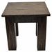 Ebern Designs Concordia Solid Wood End Table Wood in Brown | 18 H x 18 W x 18 D in | Wayfair C6E9B00AC7EF4F648E3BCF9154179B11