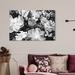 Wrought Studio™ 'Dark Flora' Framed Photograph Paper in White | 24 H x 36 W x 0.75 D in | Wayfair 6327E4D25A8B4244B3E9797907043E58