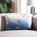 Mercer41 Livilla Geometric Lumbar Pillow Polyester/Polyfill blend in Gray/Blue/Navy | 12 H x 20 W x 2 D in | Wayfair