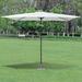 East Urban Home Parasol Stand 17.7" Stone in Gray | 13.78 H x 17.72 W x 17.7 D in | Wayfair 462D4D062E48457A9FAB90941F313318