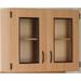 Stevens ID Systems Science 2 Compartment Classroom Cabinet w/ Doors Wood in Brown | 30 H x 36 W x 14 D in | Wayfair 82136 K30-058