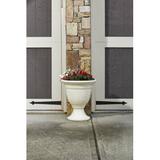 Southern Patio® Southern Patio Jean Pierre Urn Planter Composite/Resin/Plastic/Stone in White | 18 H x 16 W x 16 D in | Wayfair CMX-054658