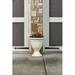Southern Patio® Southern Patio Jean Pierre Urn Planter Composite/Resin/Plastic/Stone in White | 18 H x 16 W x 16 D in | Wayfair CMX-054658
