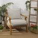 Rosecliff Heights Sunbrella Seat/Back Cushion, Polyester in Gray/Brown | 25 W in | Outdoor Furniture | Wayfair 7260397BF83A4F1DBD674D2FFFA2B15C