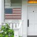 Rosalind Wheeler Patriotic Flag Wall Décor, Wood in Red | 23.03 H x 41.93 W x 0.67 D in | Wayfair 17061DF765594543BB2FF186BFCEF328