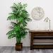 Bayou Breeze 59.5" Artificial Palm Tree in Planter Silk/Plastic/Metal | 70 H x 32 W x 32 D in | Wayfair 1E5DFE6E9DBB4F288E4E727D003EF89D