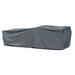 RST Brands Portofino Heavy Duty Patio Chaise Lounge Cover, Polyester in Gray | 19 H x 81 W x 28 D in | Wayfair OP-SCPEL2-MILO-K