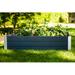 Vita Urbana 4 ft x 4 ft Vinyl Raised Garden Bed in Gray | 11 H x 48 W x 48 D in | Wayfair VT17600