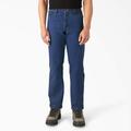 Dickies Men's Big & Tall Regular Fit Jeans - Stonewashed Indigo Blue Size 48 30 (9393)