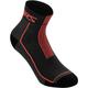 Alpinestars Summer 9 Socks, black-red, Size S