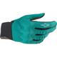 Alpinestars Techstar Bicycle Gloves, green-blue, Size XL